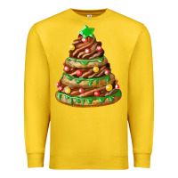 Lemon chocolate christmas cookie cake Premium Sweatshirt - FaDigitalArtStudio