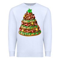 White chocolate christmas cookie cake Premium Sweatshirt - FaDigitalArtStudio