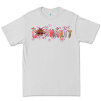 Dove Grey carhartt cow valentines day Premium Tee - MaliasSmallBusiness