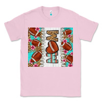 Bubblegum Pink american football mom Classic Tee - LillyAllenDesigns