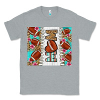 Heather Grey american football mom Classic Tee - LillyAllenDesigns