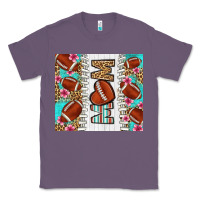 Lavender american football mom Classic Tee - LillyAllenDesigns