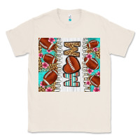Natural american football mom Classic Tee - LillyAllenDesigns