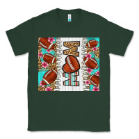 Sports Green american football mom Classic Tee - LillyAllenDesigns