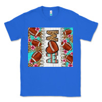 True Royal american football mom Classic Tee - LillyAllenDesigns