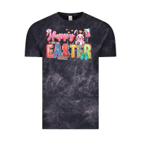 Cloud Black Happy Easter Nurse Vintage Tee - LillyAllenDesigns
