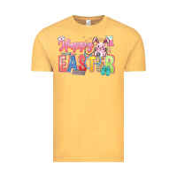 Vintage Mustard Happy Easter Nurse Vintage Tee - LillyAllenDesigns