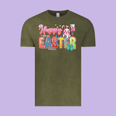 Happy Easter Nurse Vintage Tee Designed By Lillyallendesigns