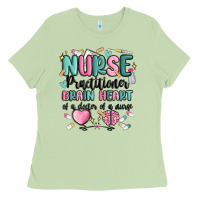 Matcha nurse practitioner Ladies Tee - MaliasSmallBusiness