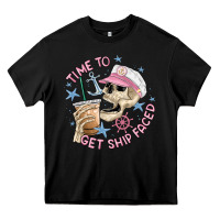 Black time to get ship faced Heavy Core Tee - MaliasSmallBusiness