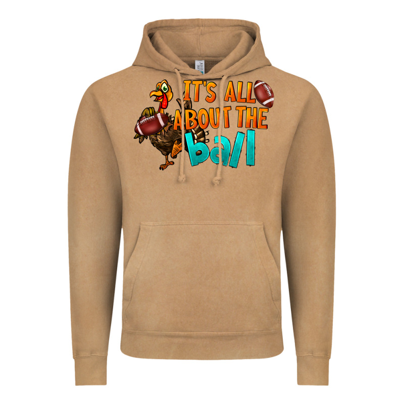 It's All About The Ball Vintage Hoodie by LillyAllenDesigns | Teevron
