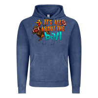 Vintage Denim It's All About The Ball Vintage Hoodie - LillyAllenDesigns