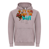 Vintage Zinc It's All About The Ball Vintage Hoodie - LillyAllenDesigns