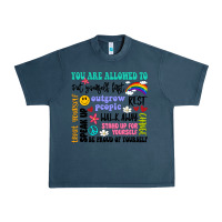 Midnight Navy you are allowed to Urban Heavy Tee - Artiststas