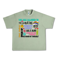 Oil Green you are allowed to Urban Heavy Tee - Artiststas