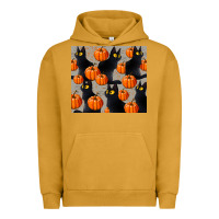 Pigment Peanut Butter black cat with pumpkins tumbler Urban Hoodie - LillyAllenDesigns