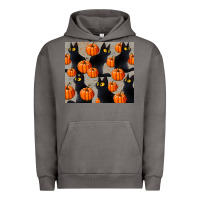 Pigment Tornado black cat with pumpkins tumbler Urban Hoodie - LillyAllenDesigns