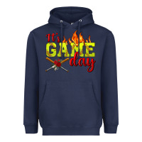 Navy It's Game Day Softball Heavyweight Hoodie - BundleAndBundleShop