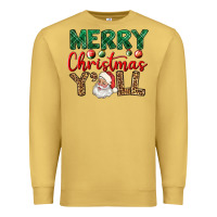 Antique Gold merry christmas y'all Premium Sweatshirt - BundleAndBundleShop