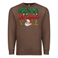 Chestnut merry christmas y'all Premium Sweatshirt - BundleAndBundleShop