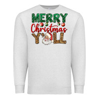 Oatmeal Heather merry christmas y'all Premium Sweatshirt - BundleAndBundleShop