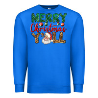 True Royal merry christmas y'all Premium Sweatshirt - BundleAndBundleShop