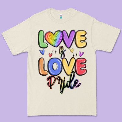 Love Is Love Pride Premium Tee Designed By Maliassmallbusiness