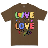 Cacao love is love pride Premium Tee - MaliasSmallBusiness