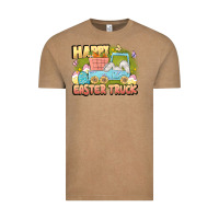 Vintage Coffee Happy Easter truck Vintage Tee - LillyAllenDesigns