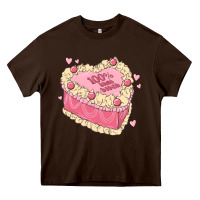Chocolate Brown 100 percent that bitch Heavy Core Tee - MaliasSmallBusiness
