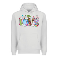 Dove Grey Easter Day Love Nurse Premium Hoodie - OliviaCreatesArt