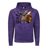 Cloud Purple It Moose Be Fall Vintage Hoodie - LillyAllenDesigns