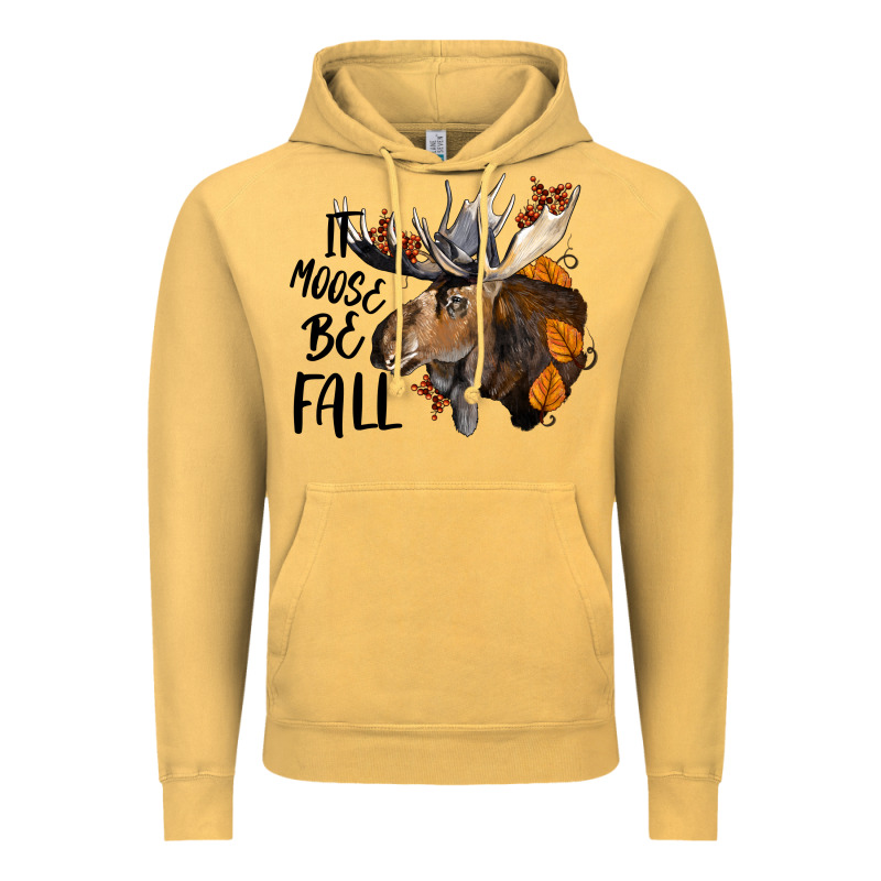 It Moose Be Fall Vintage Hoodie by LillyAllenDesigns | Teevron