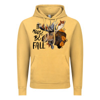 Vintage Mustard It Moose Be Fall Vintage Hoodie - LillyAllenDesigns