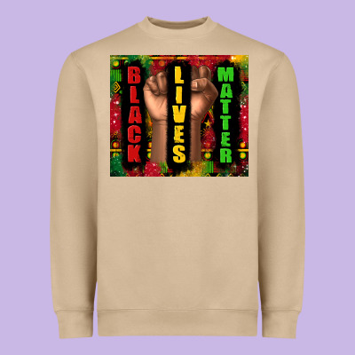 Black Lives Matter Juneteenth Heavyweight Sweatshirt Designed By Tumblerdesignbyshophia