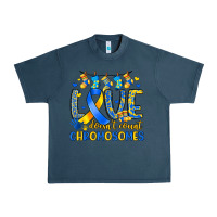 Midnight Navy love doesn t count chromosomes Urban Heavy Tee - Artiststas
