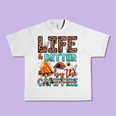 Life Is Better By The Campfire Urban Heavy Tee Designed By Jahusdesignshop