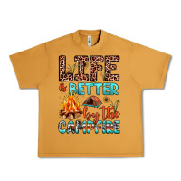 Peanut Butter life is better by the campfire Urban Heavy Tee - JahusDesignShop