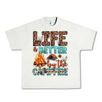 Pistachio life is better by the campfire Urban Heavy Tee - JahusDesignShop