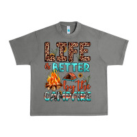 Tornado life is better by the campfire Urban Heavy Tee - JahusDesignShop
