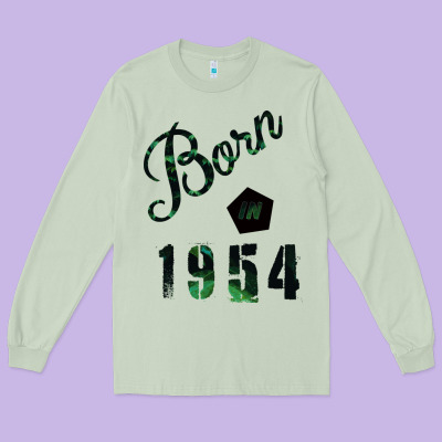 Born In 1954 Long Sleeve Tee Designed By Bettercallsaul