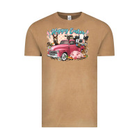 Vintage Camel Happy Easter truck with Easter farm animals Vintage Tee - LillyAllenDesigns