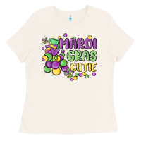 Bone mardi gras cutie Ladies Tee - MaliasSmallBusiness
