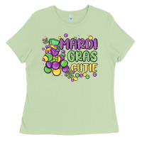 Matcha mardi gras cutie Ladies Tee - MaliasSmallBusiness