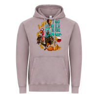 Vintage Zinc I Was Thinner Before Dinner Turkey Thanksgiving Vintage Hoodie - LillyAllenDesigns