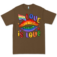Cacao love is love lips Premium Tee - MaliasSmallBusiness