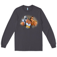 Smoke Sneaker and heel afro woman Long Sleeve Tee - RanaPortraitStore