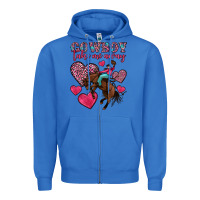 True Royal cowboy take me away Zipper Hoodie - OliviaCreatesArt