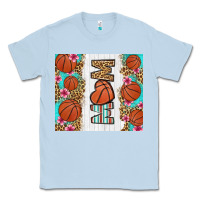 Dusty Blue basketball mom Classic Tee - LillyAllenDesigns