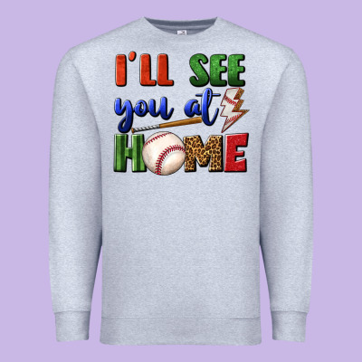 I'll See You At Home Premium Sweatshirt Designed By Bundleandbundleshop